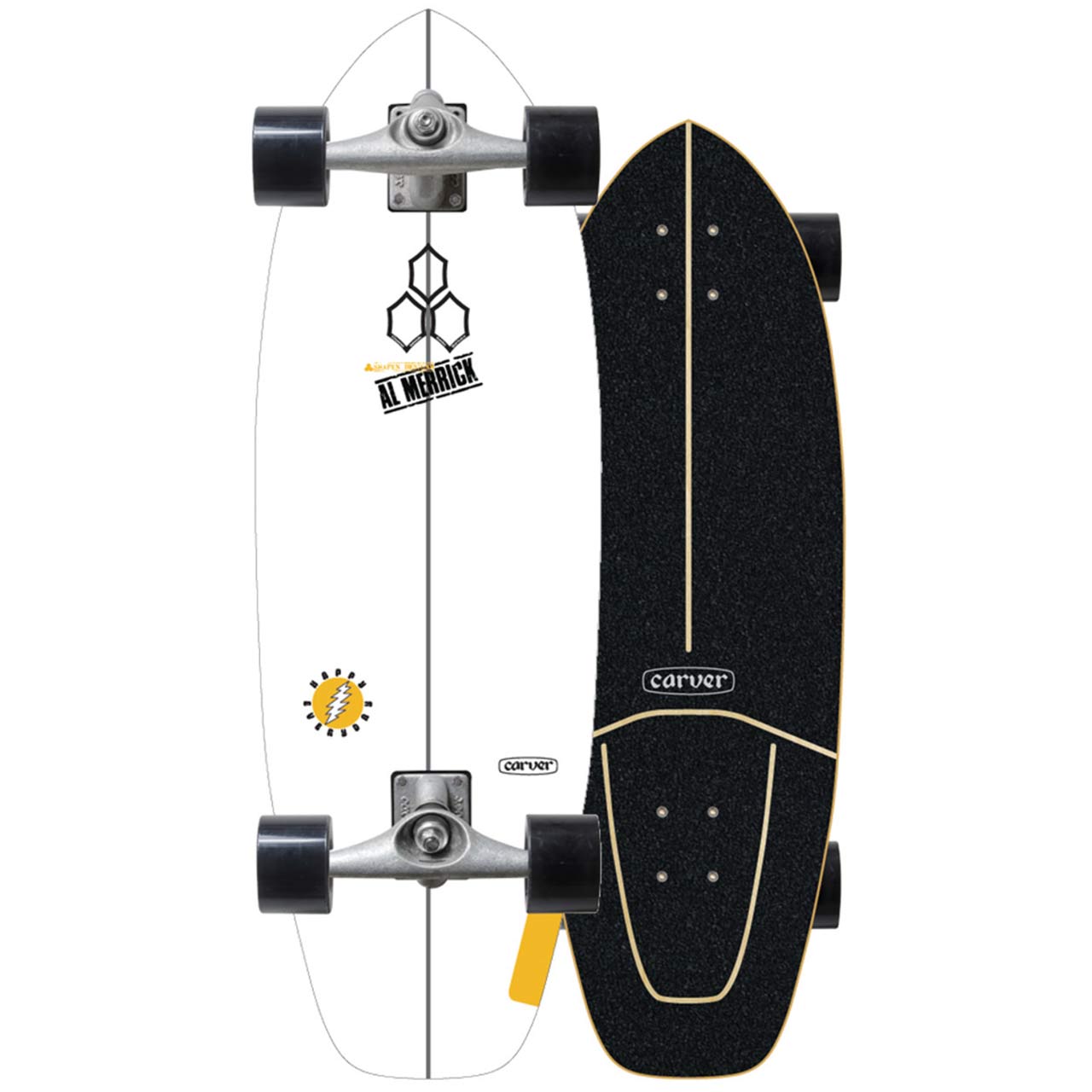 Carver C7 Raw CI Happy Surfskate 30.75" Carver Skateboards