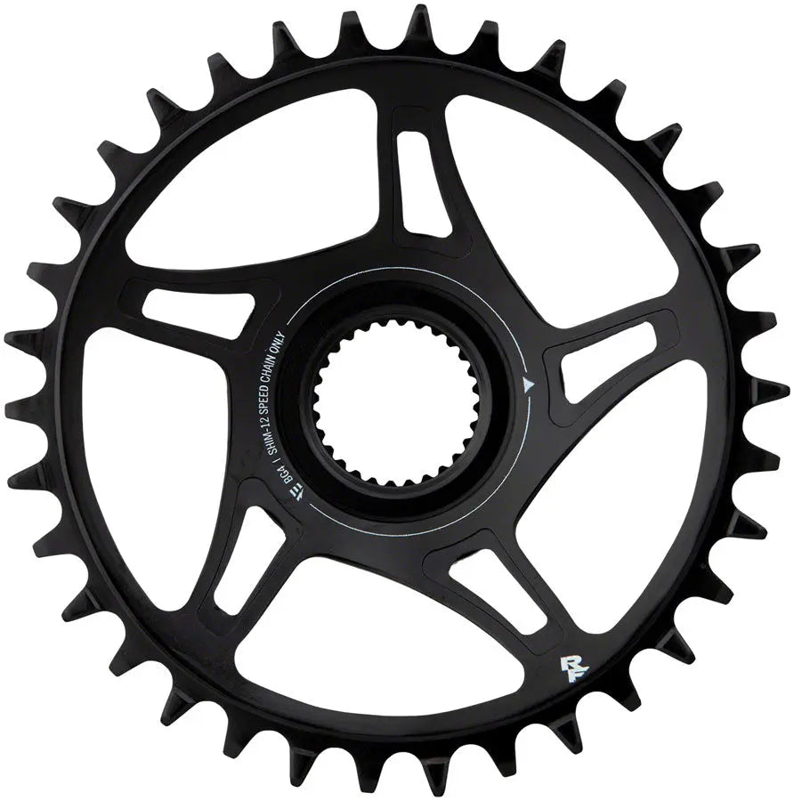 RaceFace Bosch G4 Direct Mount eMTB Chainring (52mm Chainline) - 36t, Steel, Shimano BIKEFACTORY Hawaii