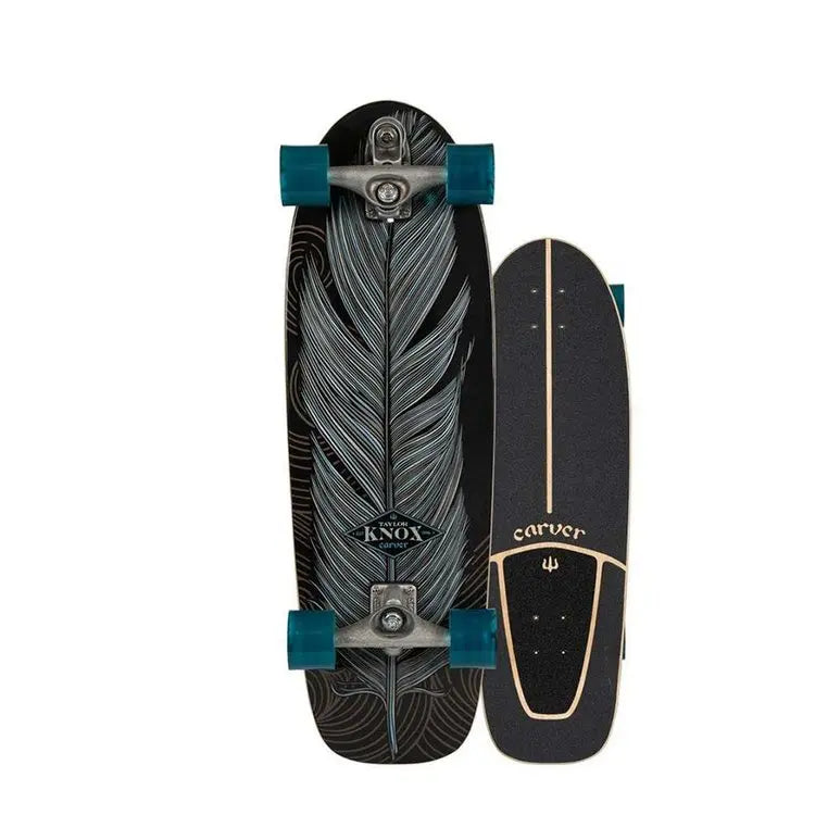 Carver C7 Raw - Knox Quill Surfskate Complete Carver Skateboards