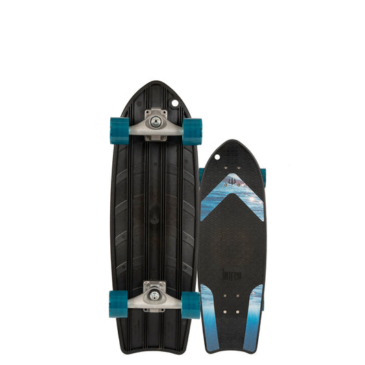 Carver C5 Raw 27" Bureo Ahi Surfskate Complete - Ocean Grip (2020)