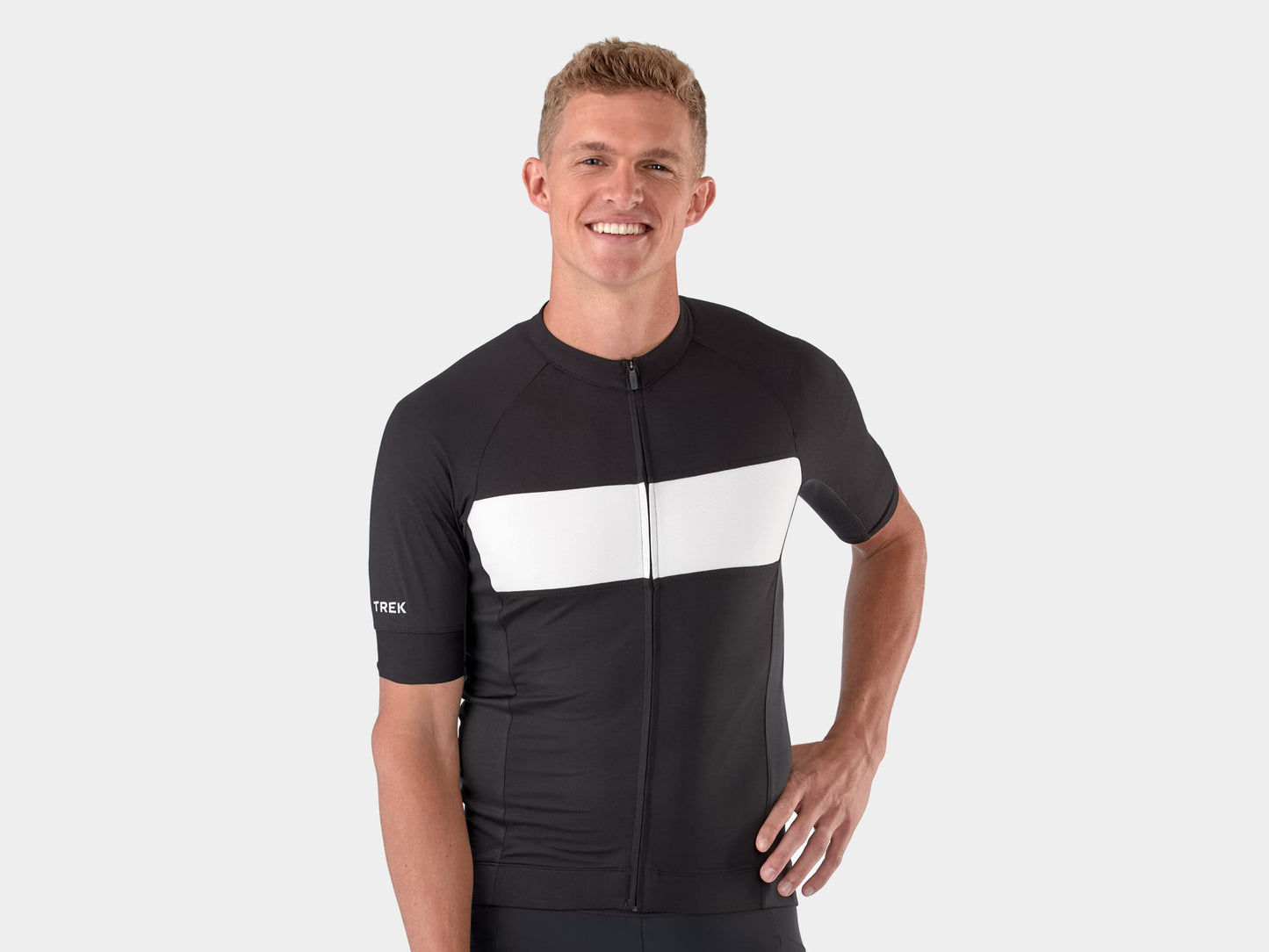 Trek Circuit LTD Cycling Jersey - Black/White (M) BIKEFACTORY HAWAII