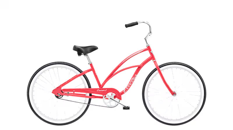 Electra 26" Cruiser 1 Step-Thru - Hibiscus