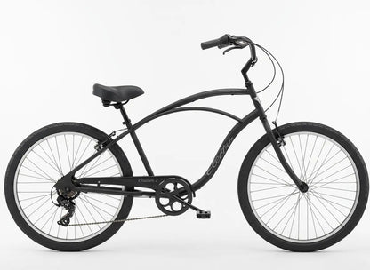 Electra 26" Tall Cruiser 7D Men's Matte Black (OPC) ELECTRA