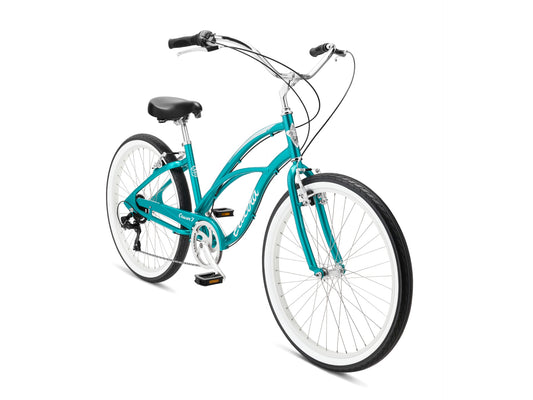 Electra Cruiser 7D Step-Thru, Green Metallic 26"