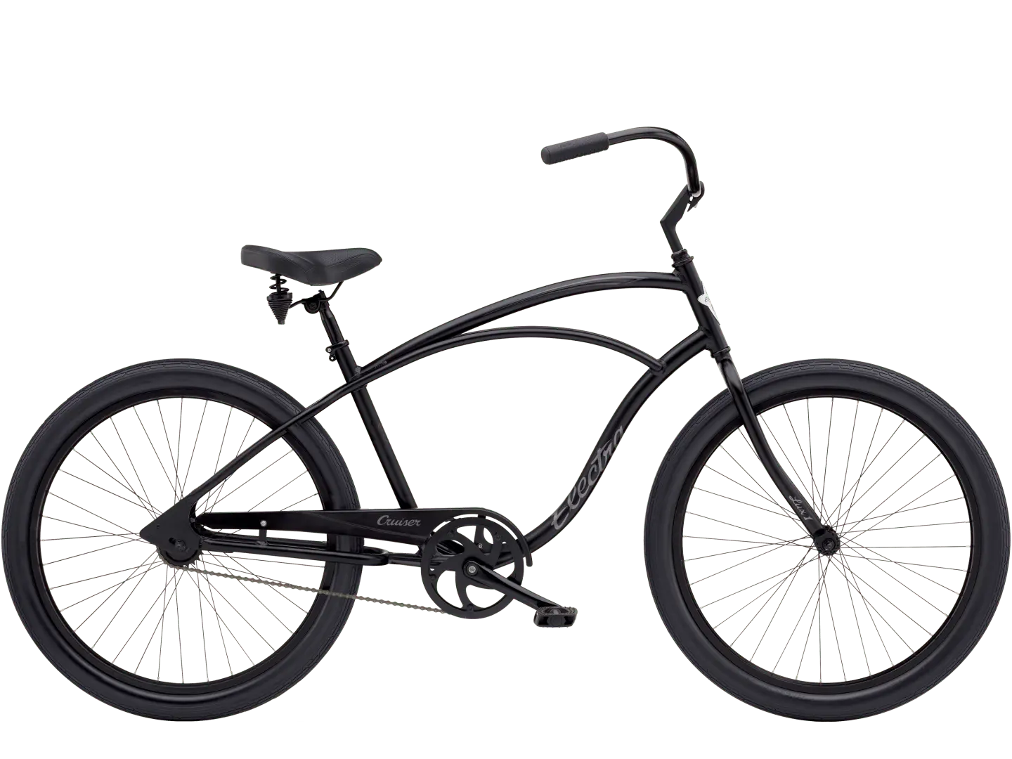 Electra 26" Cruiser Lux 1 Mens Matte Black ELECTRA