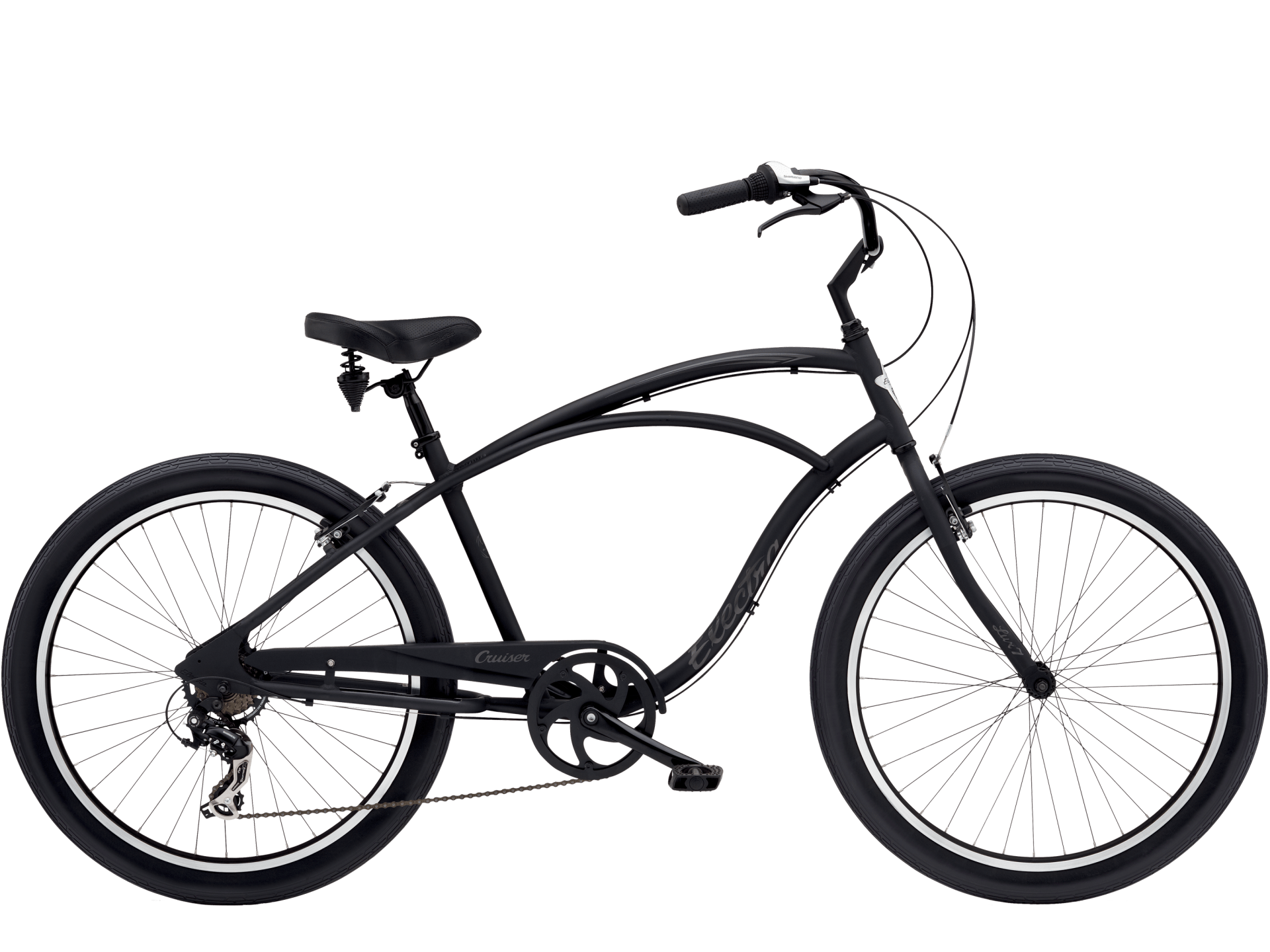 Electra 26" Cruiser Lux 7D Black Step-Over BIKEFACTORY Hawaii