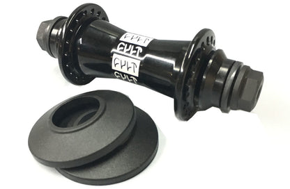 Cult BMX Crew Front Hub w/Guards 36h Black