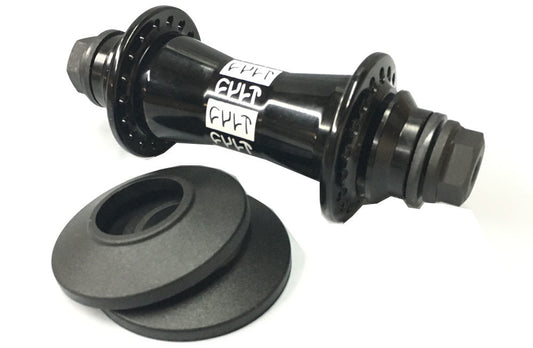Cult BMX Crew Front Hub w/Guards 36h Black