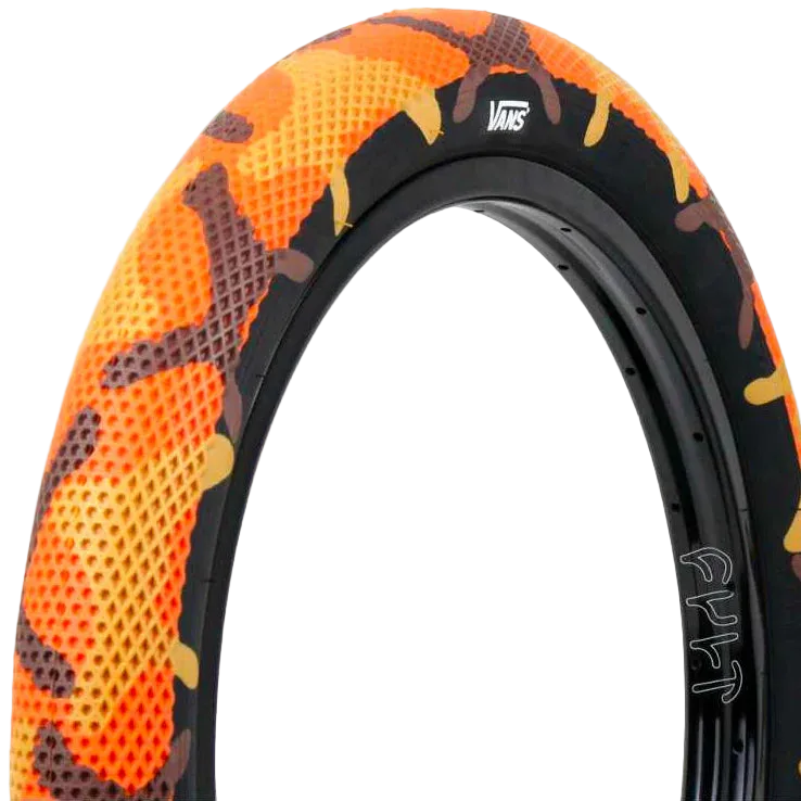 Vans x Cult Tire Juvenile 14" - Orange Camo