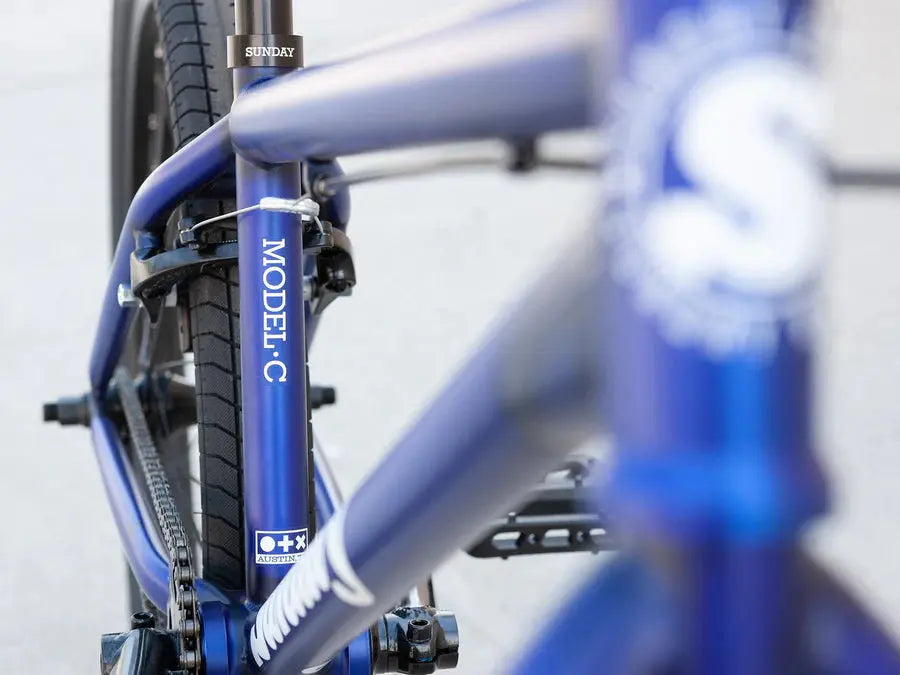 Sunday Bikes Model C 24" Complete Matte Translucent Blue (211) Sunday Bikes