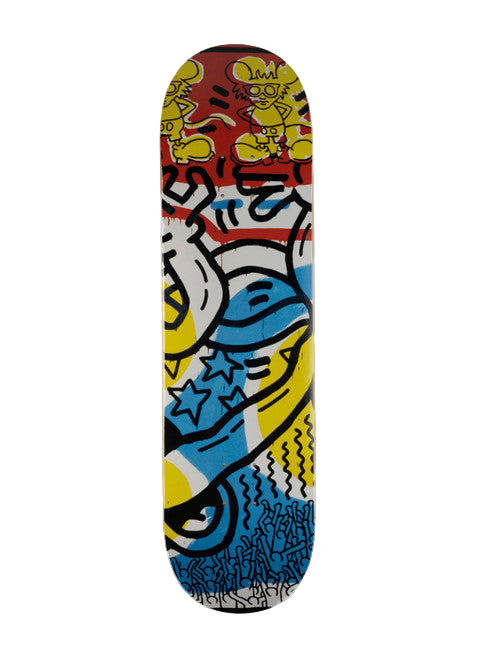 Diamond x Disney Mickey Mouse x Keith Haring Neon Mickey Deck 8.25" Diamond x Disney