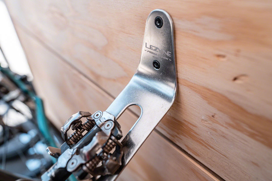 Lezyne Stainless Pedal Bike Storage Hook - Silver Lezyne