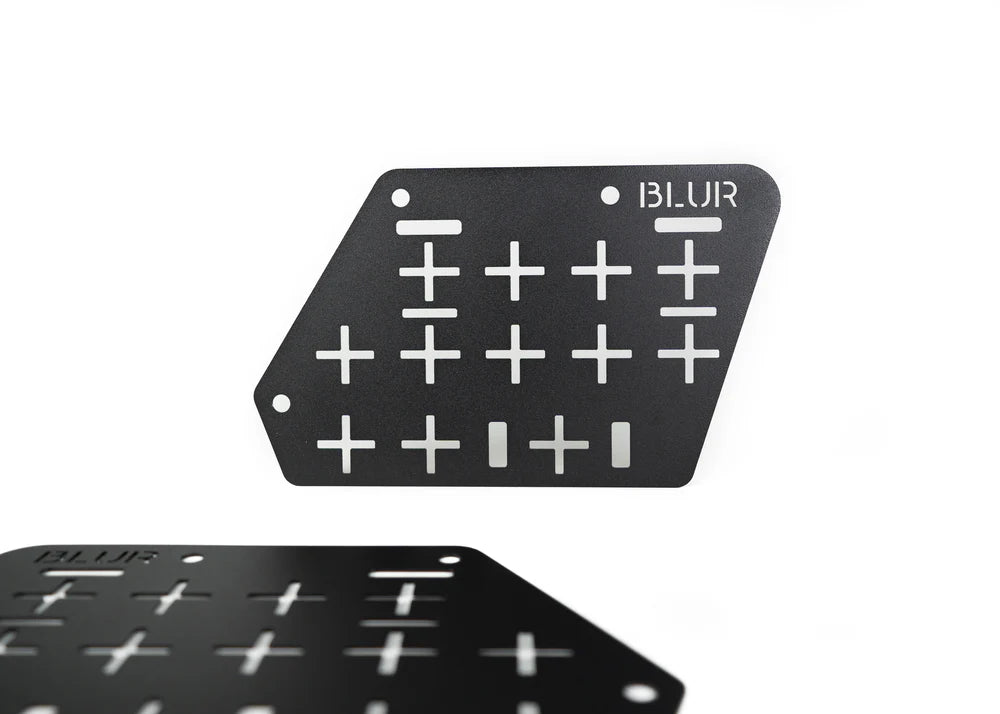 Blur Boundaries S2 Rear Side MOLLE - Black Blur Boundaries