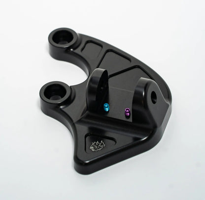Prickly Black Footpeg Brackets E Ride Pro Prickly Motorsports