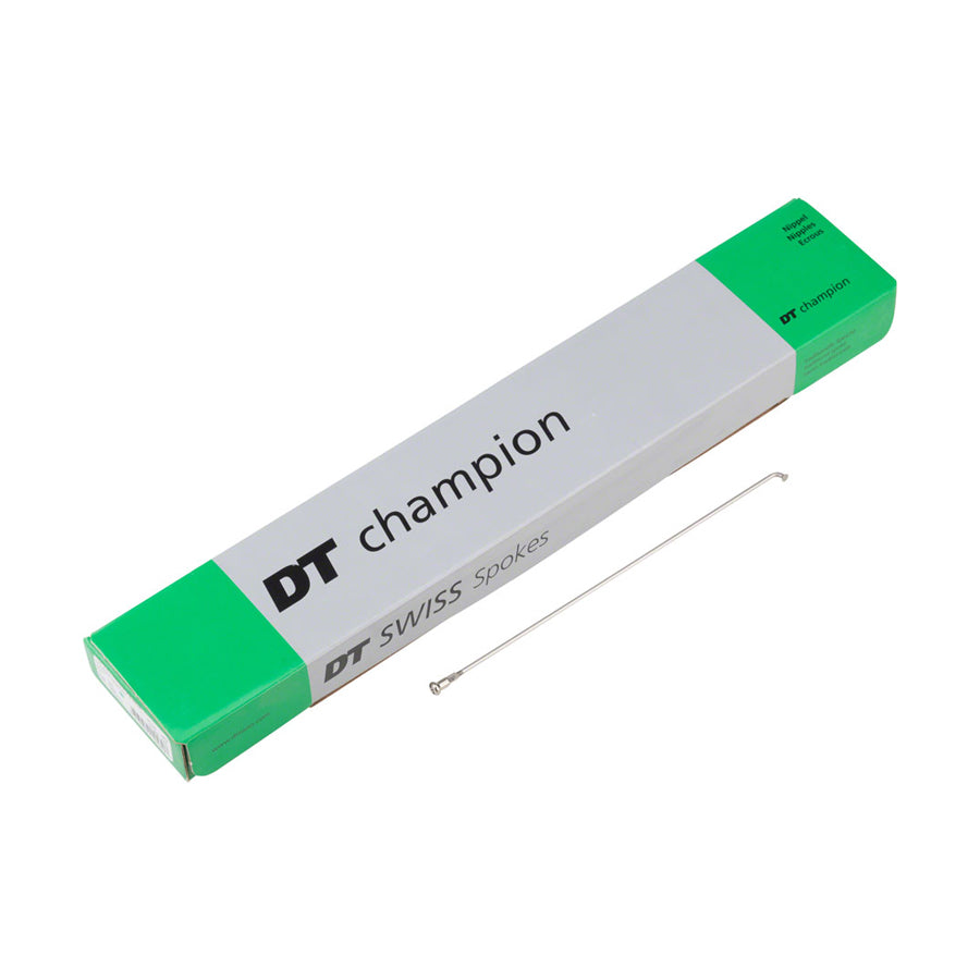 DT Champion Spoke 14g 315mm (2.0) Silver Stainless Steel (Cut to Length)