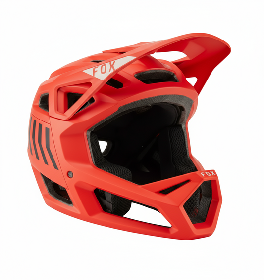 Fox Racing Proframe Nace Helmet - Orange Flame, Small