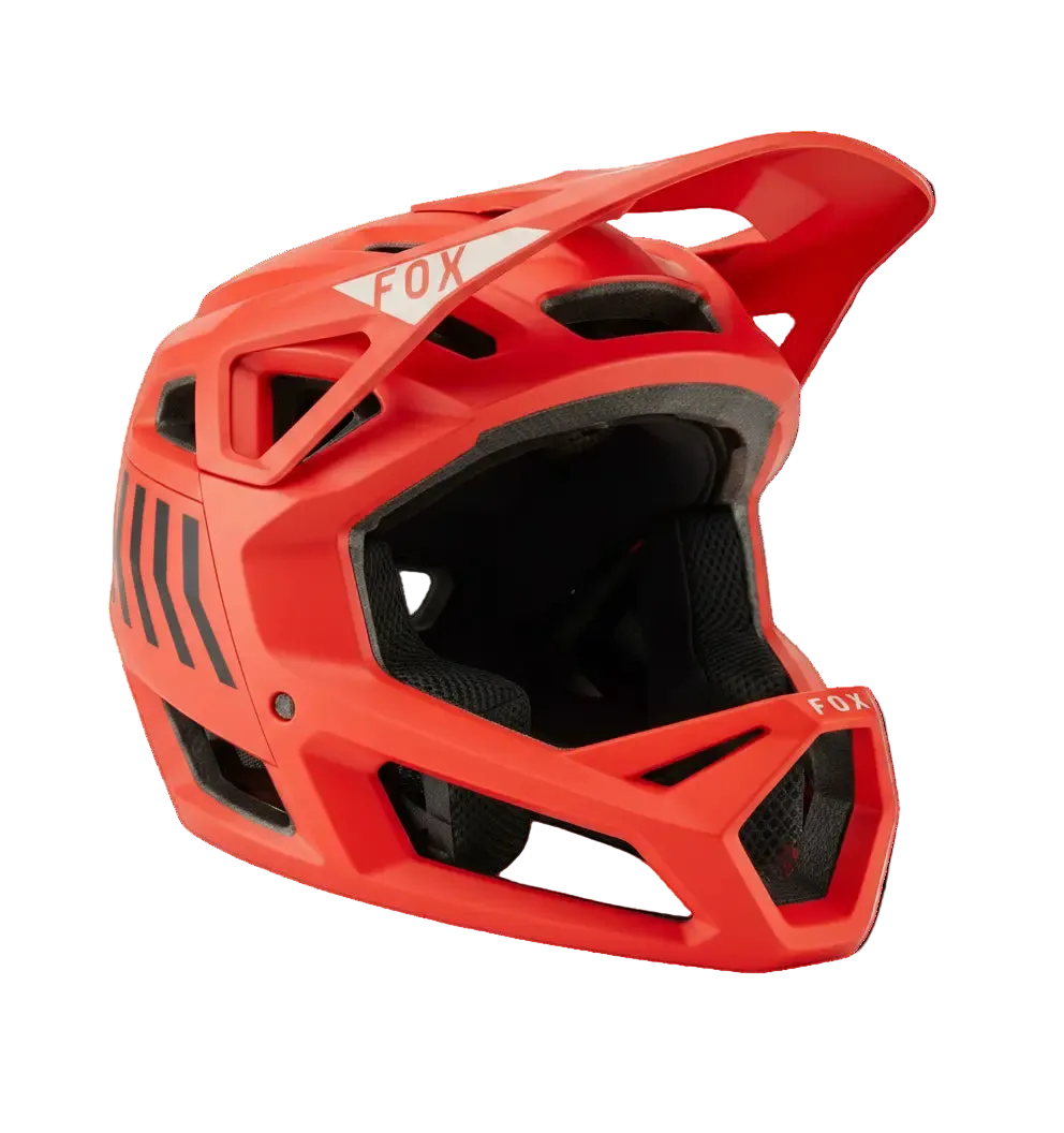 Fox Racing Proframe Nace Helmet - Orange Flame, Medium Fox Racing