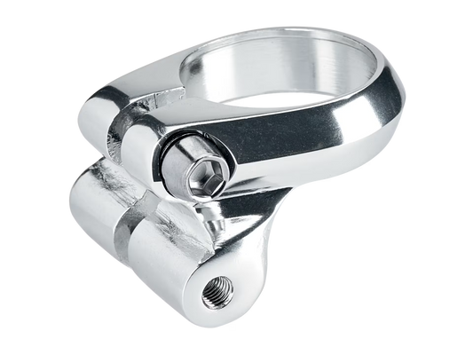 Electra Seatpost Clamp w/Rackmounts 31.8 Silver (Alloy)