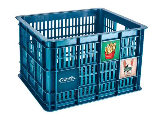 Electra Basil Bike Crate Dark Teal