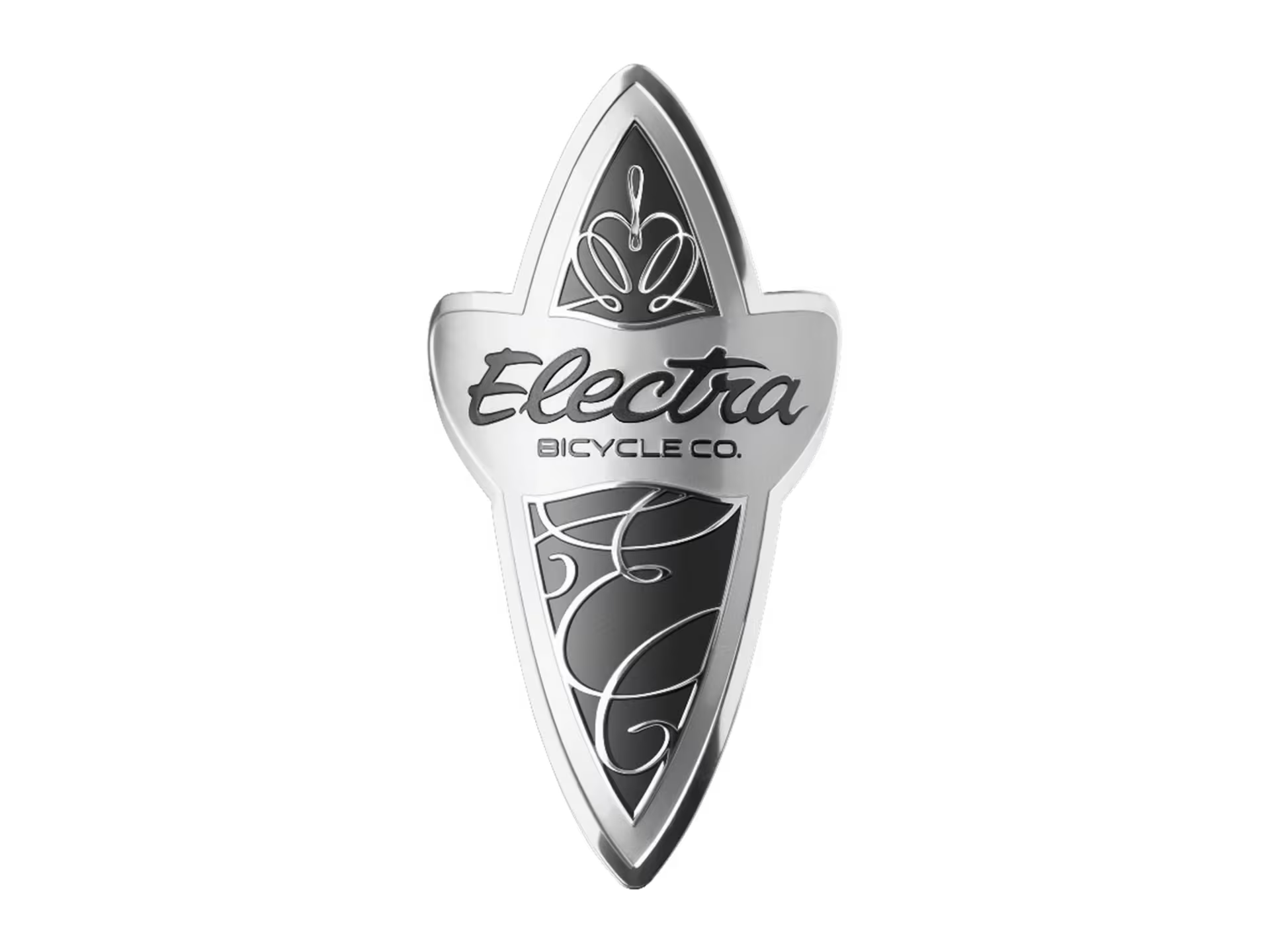Electra Headtube Badge Silver ELECTRA