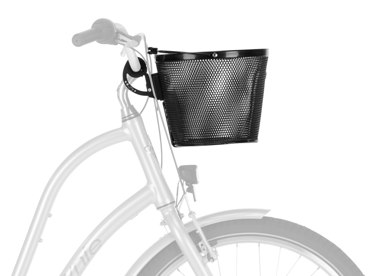 Electra Mesh QR Front Bike Basket 37cm (l) x 27cm (w) x 22 (h) Black ELECTRA