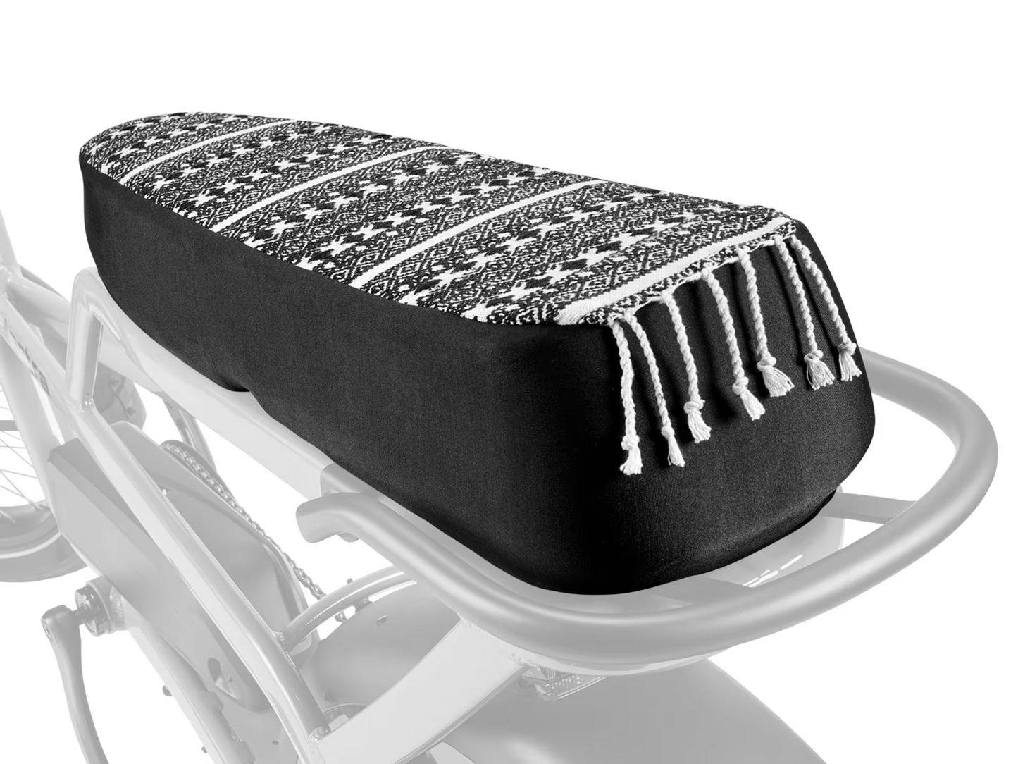 Electra Ponto Go! Black/White Saddle Cover