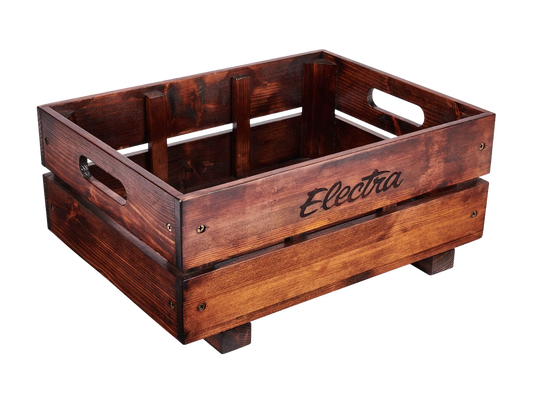 Electra Wooden Rear Bike Crate Brown