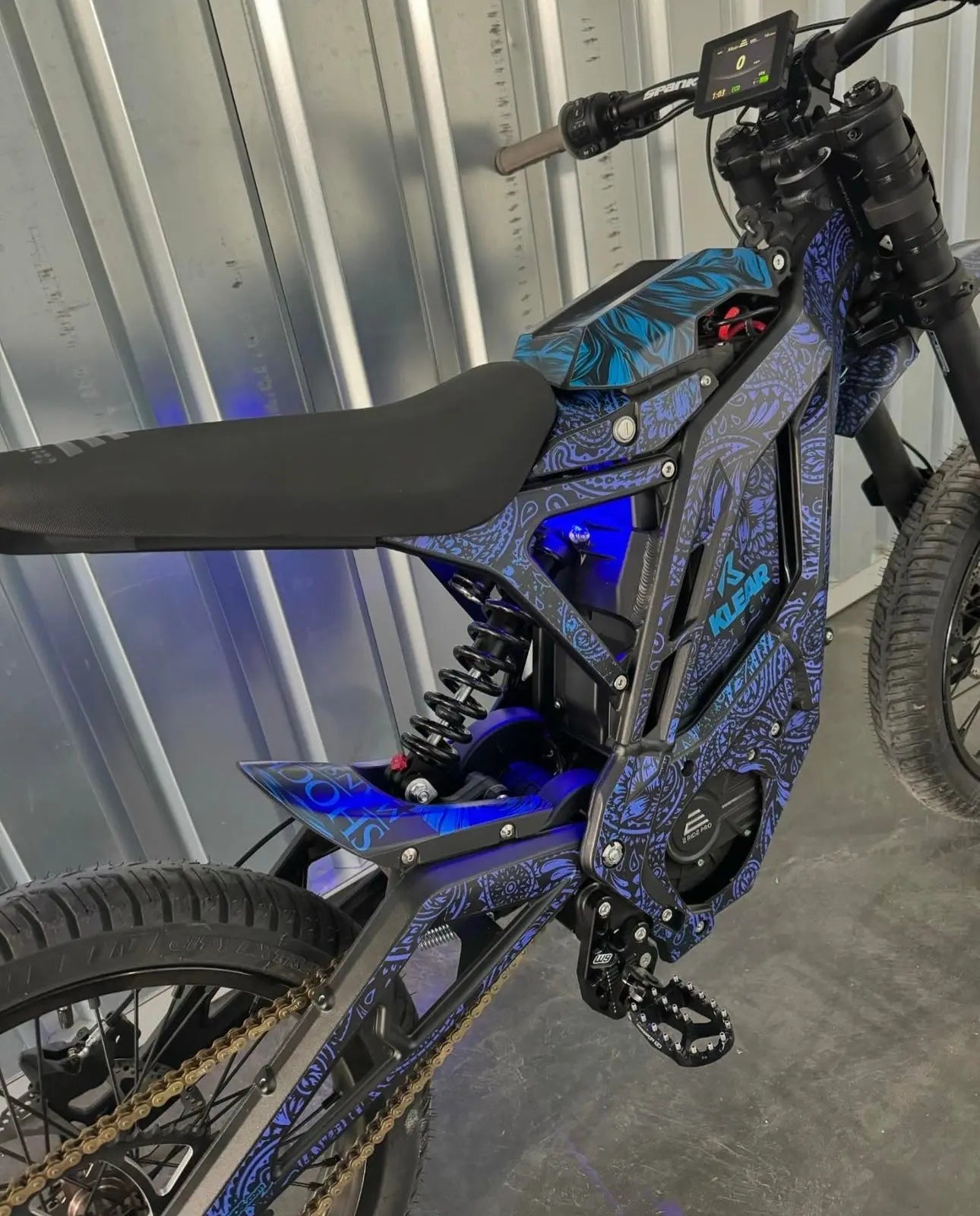 Project9 E-Ride PRO S/SS Underglow Kit Blue Project9