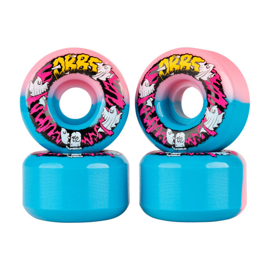 Welcome Skateboards Orbs Apparitions Wheels Splits Pink/Blue 52mm