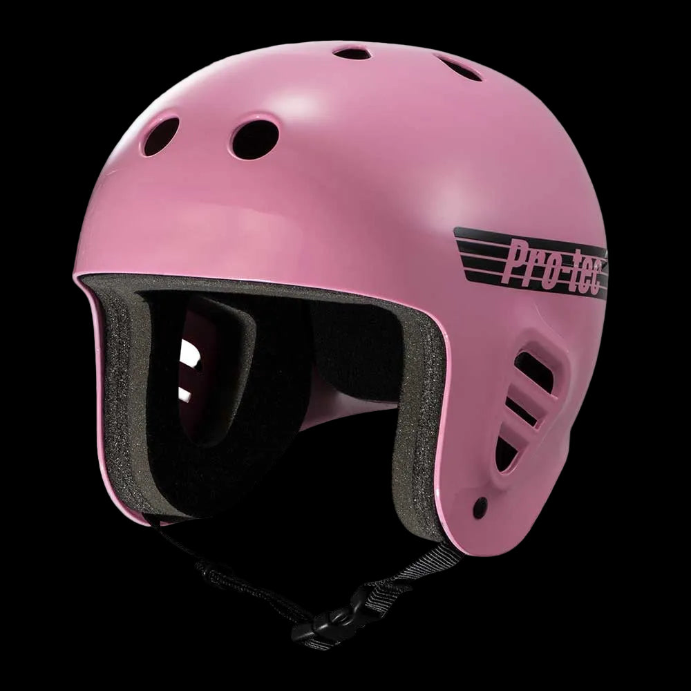 Pro-Tec Full Cut Skate Helmet (L) - Gloss Pink