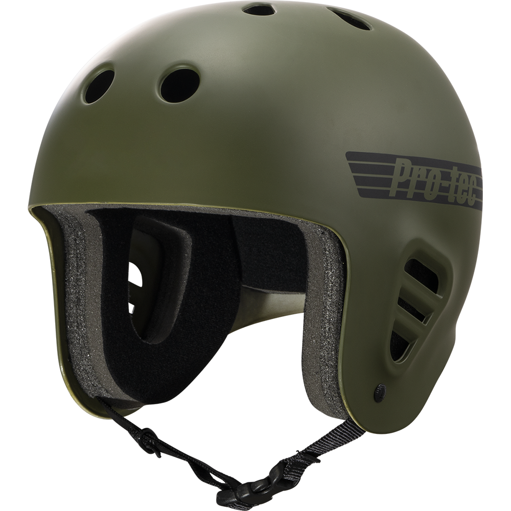 Pro-Tec Full Cut Skate Helmet (M) - Matte Olive
