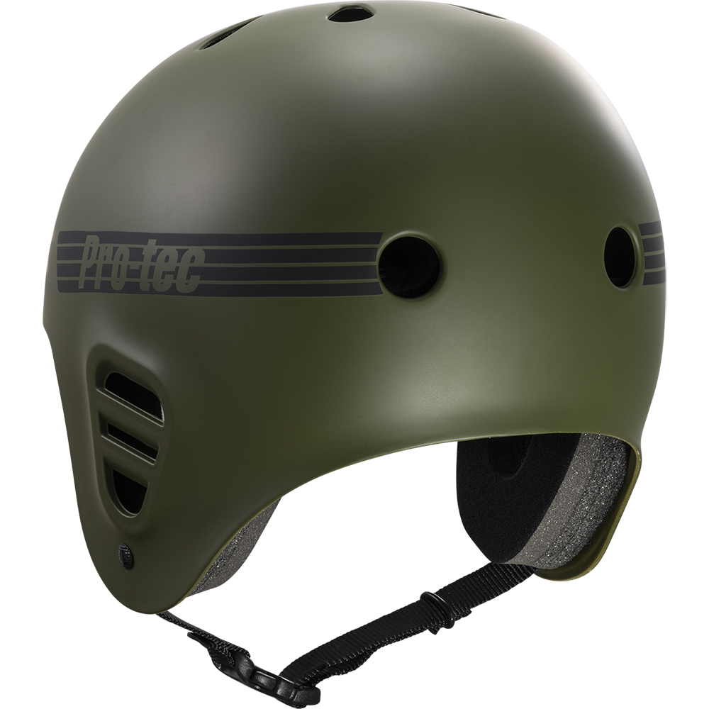 Pro-Tec Full Cut Skate Helmet (M) - Matte Olive