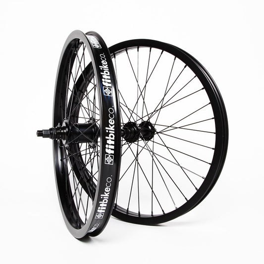 Fit Bike Co. 20" Freecoaster Wheelset RHD 3/8"x14mm 9t Black