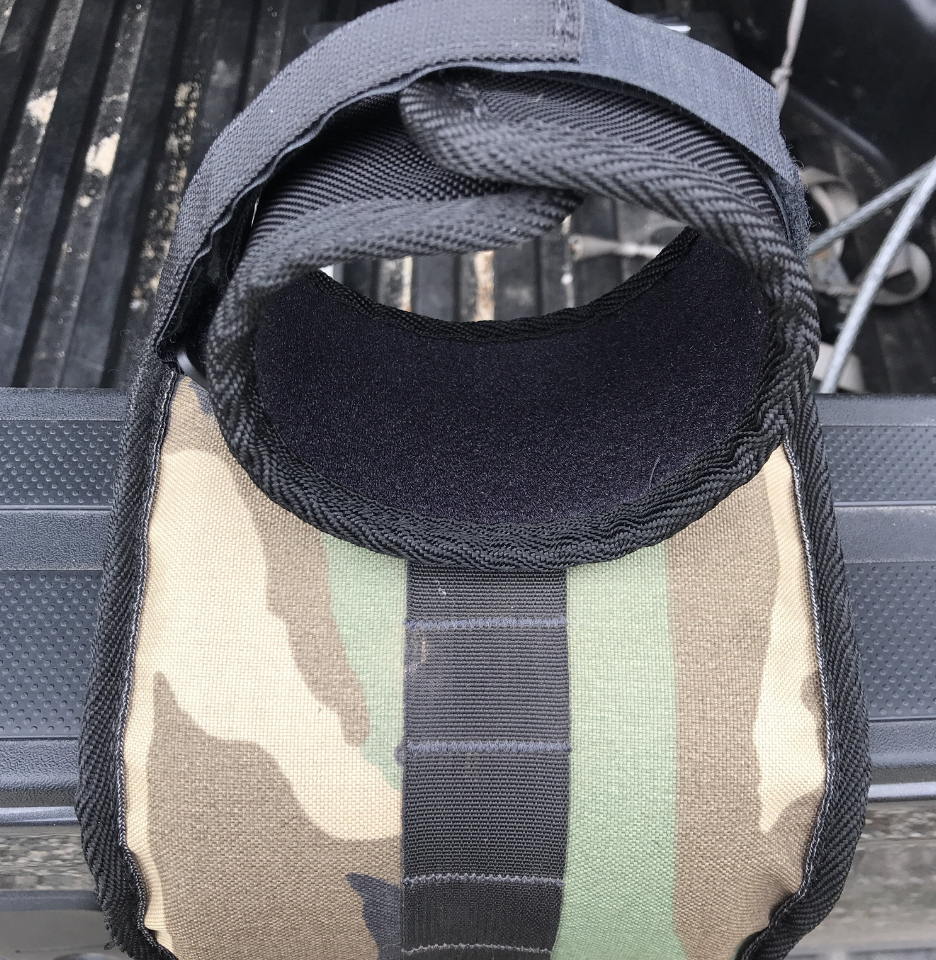 Bomber Strap E-Bike Down Tube Strap - Dark Camo