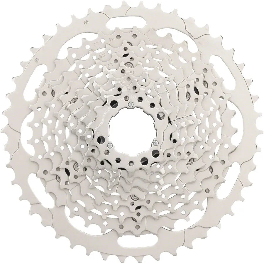 Shimano Deore CS-M4100-10 Cassette - 10-Speed, 11-46t, Silver BIKEFACTORY Hawaii