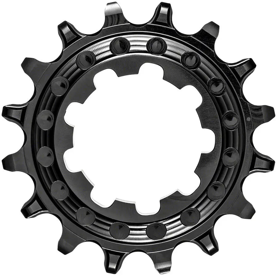 absoluteBLACK Single-Speed Cog - HG Spline, 16t, Black absoluteBLACK
