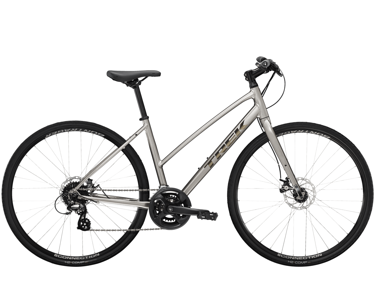 Trek FX 1 Disc S Mid-step Gen 3 Metallic Gunmetal Trek Bicycle Corporation
