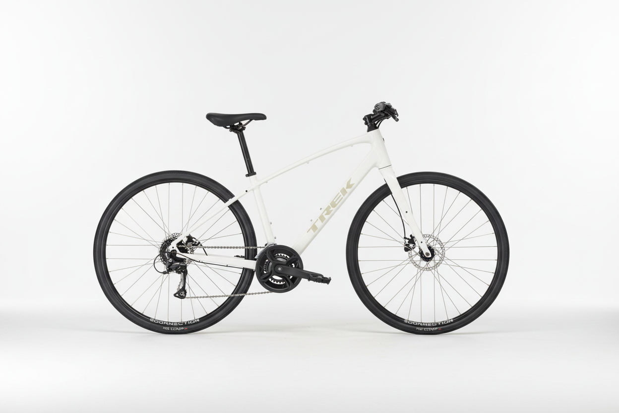 Trek FX 1 Stepover Gen 4 L Era White Trek Bicycle Corporation