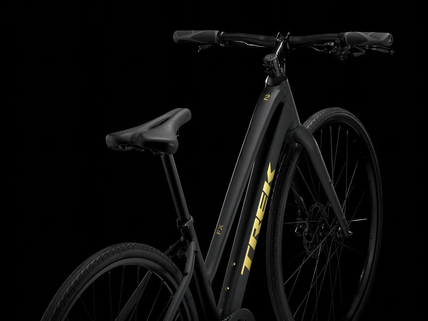 Trek FX 2 Medium Mid-step Gen 4 Matte Trek Black Trek Bicycle Corporation