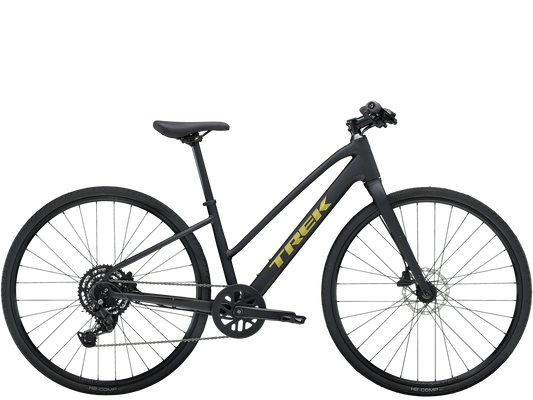 Trek FX 2 Medium Mid-step Gen 4 Matte Trek Black Trek Bicycle Corporation