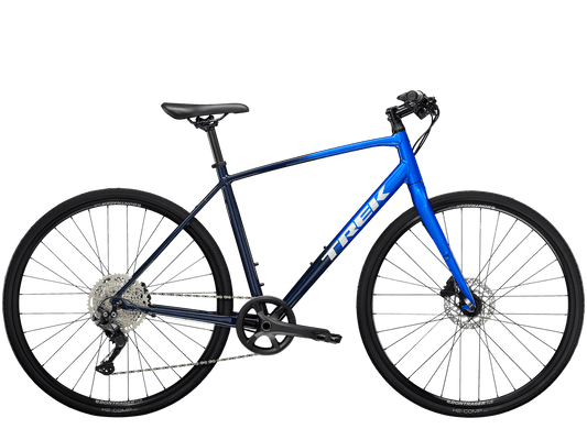 Trek FX 3 Disc Stagger S Alpine Blue to Deep Dark Blue Fade