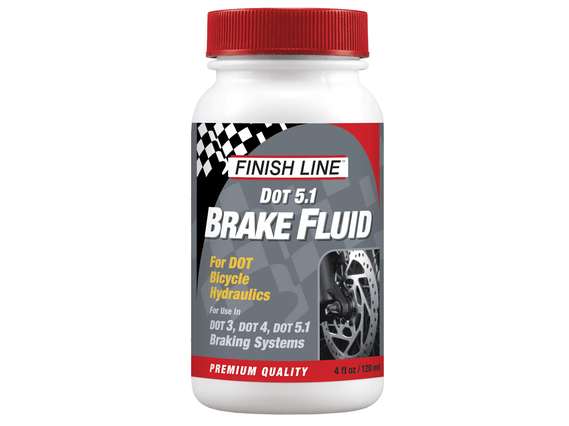 Finish Line DOT 5.1 Brake Fluid, 4oz Finish Line