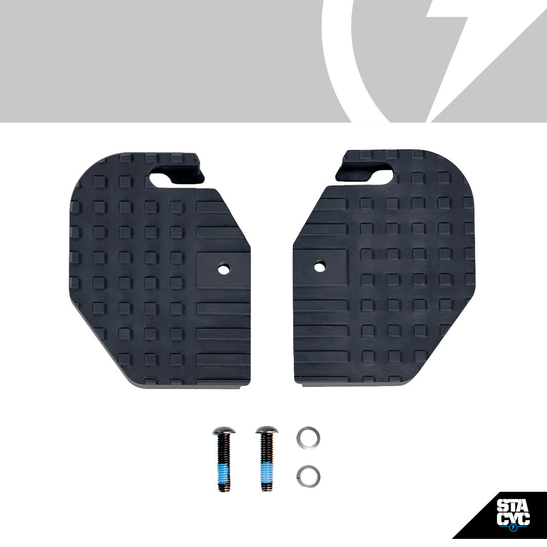 Stacyc Extended Footrest Black Anodized