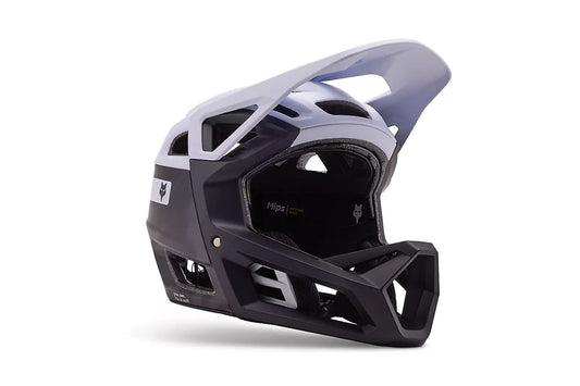 Fox Racing White Proframe RS Taunt Full-Face Helmet - Small