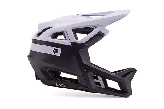 Fox Racing White Proframe RS Taunt Full-Face Helmet - Small