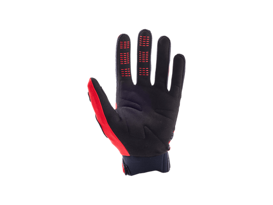 Fox Racing Fluorescent Red Dirtpaw Gloves Small