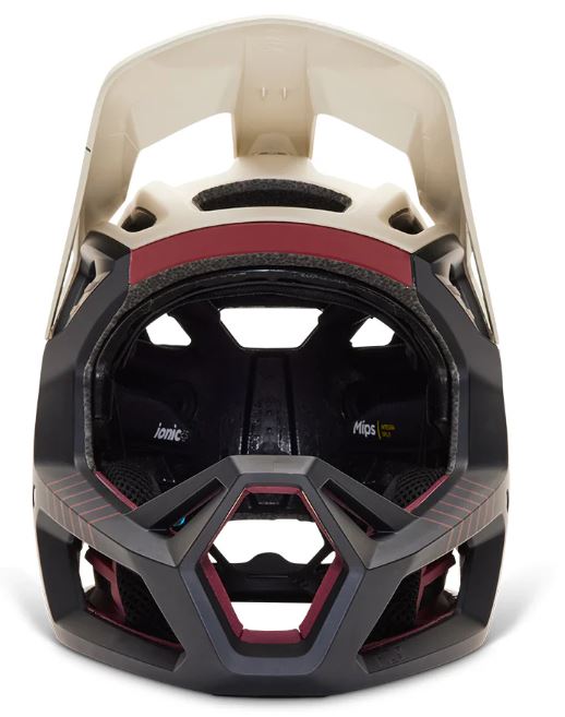 Fox Racing Proframe RS Mash Full-Face Helmet - Bordeaux, Small Fox Racing