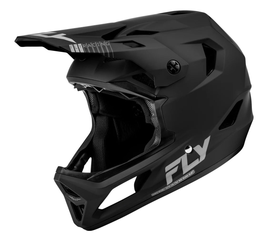 Fly Racing Rayce Helmet Matte Black Medium
