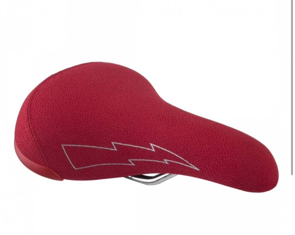 SE Racing Flyer BMX Railed Saddle - Red