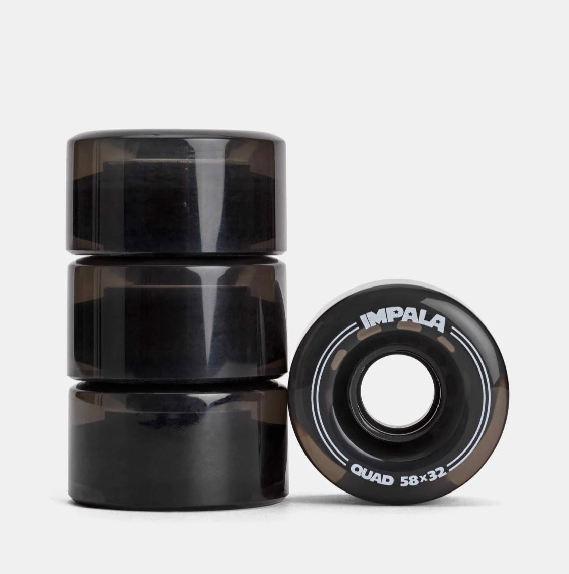 Impala Replacement Wheel (58mm) 4pk - Black